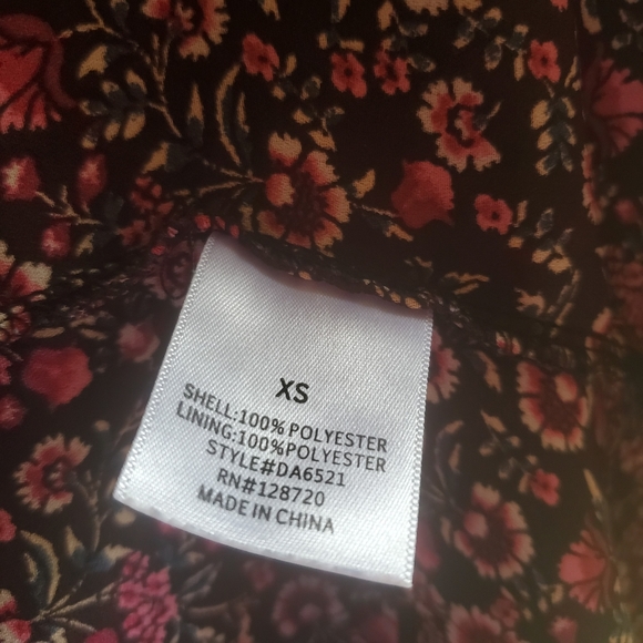 Danika Surplus Tie Front Maxi Dress - Picture 6 of 6